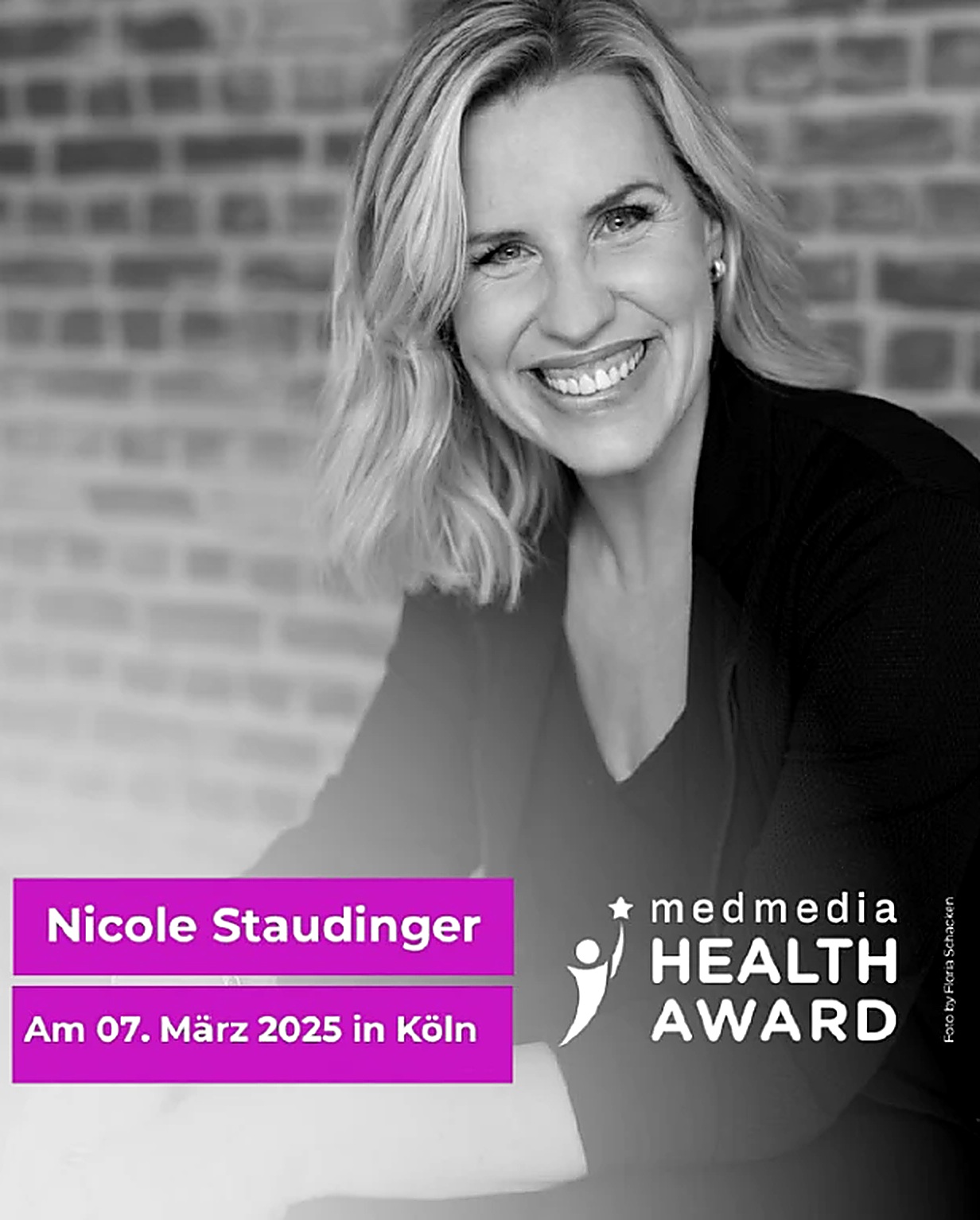 Nicole Staudinger, Laudatorin des medmedia HEALTH AWARD 2025