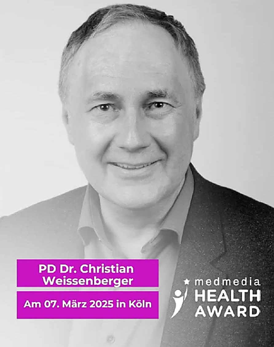 PD Dr. Christian Weissenberger – medmedia HEALTH AWARD 2025