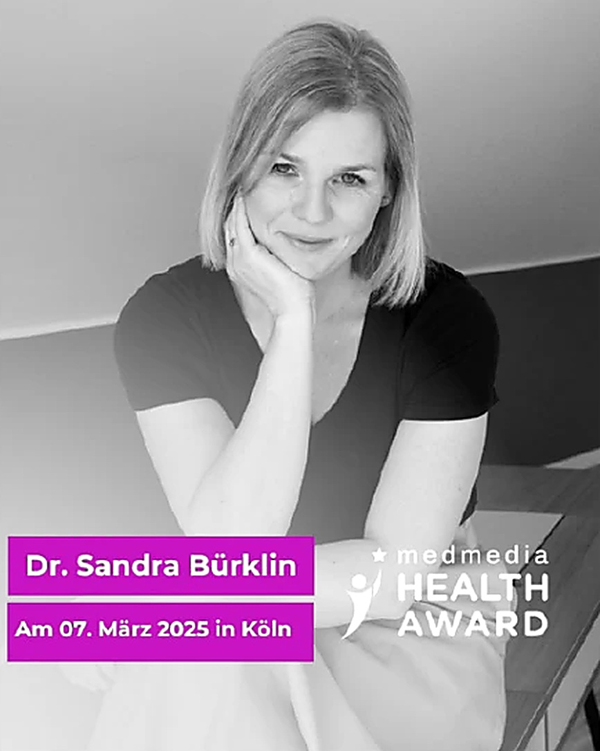 Dr. Sandra Bürklin – medmedia HEALTH AWARD 2025